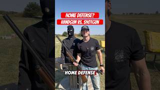 Which is better for home defense A handgun or a shotgun [upl. by Anirtal531]