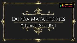 Durga Mata Story 1 Fight with Mahishasur [upl. by Lower]