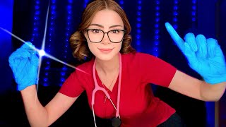 ASMR Nurse Exam In BED 🩺 Medical Check Up Cranial Nerve Full Body Exam [upl. by Eciryt]