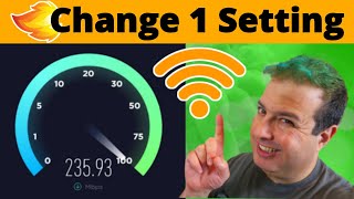 How to make your Internet speed faster with 1 simple setting New Method [upl. by Ffilc]