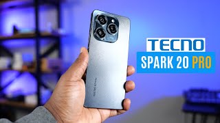 TECNO Spark 20 Pro Review [upl. by Nonah834]