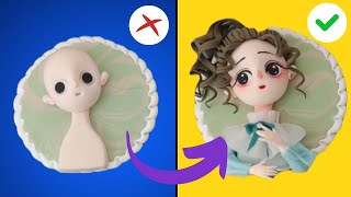 Amazing DIY with Clay 0 step  Brilliant Idea to Make dolls  Clay Craft Ideas ​⁠JennaHandcrafts [upl. by Notgnilra172]