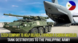 Czech Company to Help Deliver 10 PANDUR II Sabrah Wheeled Tank Destroyers to the Philippine Army [upl. by Nyllaf]