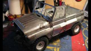 UAZ 469b RC 110 FULL METAL BUILD Part 1 of 2 [upl. by Garber720]