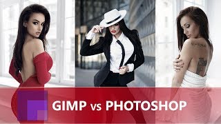 Gimp vs Photoshop  Photo Editing Software  COMPARISON 2018 [upl. by Paton418]