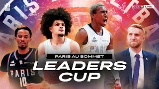 LEADERS CUP 🏆  PREMIER TITRE POUR PARIS BASKETBALL  CLUB LNB  LENTRE 2 [upl. by Holcomb]