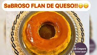 Deliciosa receta de flan Napolitano de queso a Baño Maria [upl. by Kiersten]