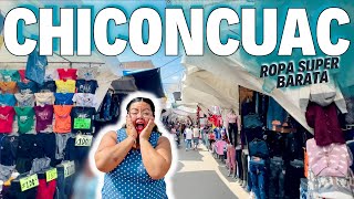 🔴 Así es tianguis ROPA CHICONCUAC🔥 Ideal para NEGOCIO ‼ BARATA y de calidad 😱 Precios ✅ Tips REALES [upl. by Claudetta]