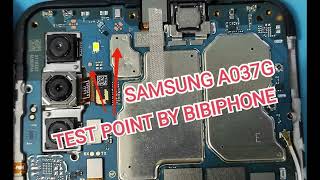 SAMSUNG A037G AO3S FRP BYPASS TESTPOINT MODE [upl. by Nobile725]