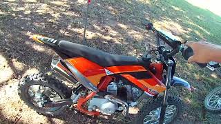 check out the tiny automatic dirt bike Xpro 110cc [upl. by Sauncho]