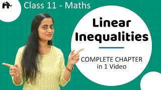 Linear Inequalities Class 11 in Hindi [upl. by Lobiv829]