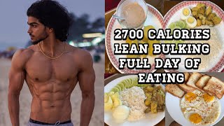 Lean Bulking 2700 calories full day of eating [upl. by Dwinnell676]