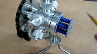 Gatling Stirling Magnet Generator Part 1 [upl. by Shalna663]