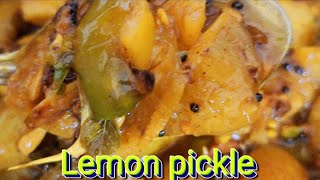 Quick and Easy to make Lemon Pickle JESWIN VARGHESE MAMMENLEMON [upl. by Enitsrik666]