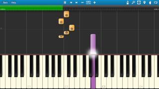 Deliverance  Duelling Banjos  Synthesia Cover  Piano Tutorial [upl. by Eed]