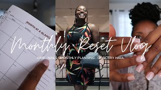 MONTHLY RESET VLOG  HAIR amp NAILS  MONTHLY PLANNING  GROCERY HAUL  Wangui Gathogo [upl. by Asaret]