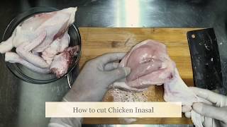 How to cut chicken inasal [upl. by Aivatal]