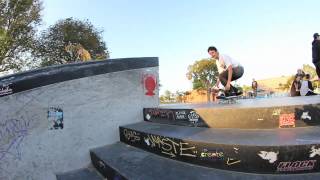 Nyjah amp Homies at Westchester Berrics Plaza [upl. by Amsa]