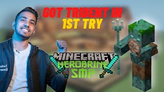 How Ujjwal Got His Own Trident in Herobrine smp II Techno Gamerz II Herobrine Smp II [upl. by Emoreg]