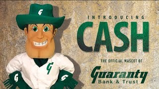 Introducing Cash the official mascot of Guaranty Bank amp Trust [upl. by Suilmann]