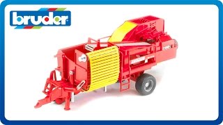 Bruder Toys Grimme Potato Digger 02130 [upl. by Ramhaj]