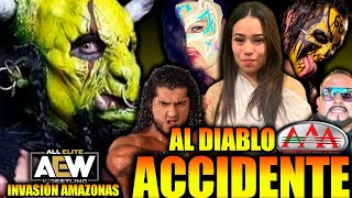 al DIABLO la AAA La Rebelión REGRESATabata CMLL accidente Japón ¿INVASIÓN de Amazonas a AEWRush [upl. by Annaillil]