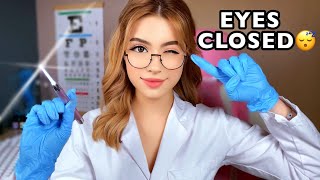 ASMR Cranial Nerve Exam but EYES CLOSED 👀 Doctor ASMR for Sleep ❤️ Follow my Instructions [upl. by Naahs]