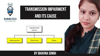 Transmission Impairment and its Cause  in Hindi DCCN aktu betup computernetworking [upl. by Dyrrej]