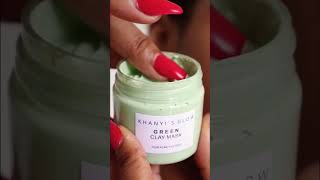 THE GREEN CLAY MASK OUR ACNE FIGHTER [upl. by Merdith874]