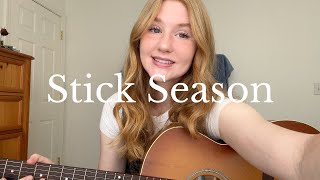 Stick Season  Noah Kahan acoustic cover by Rosie [upl. by Adnorrehs]