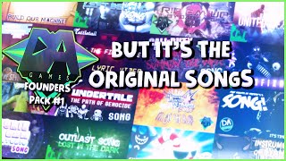 DAGames Founders Pack 1 But Its The Original Songs 2024 Remake [upl. by Swarts]