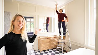 Chateau Master Suite Transformation So much Progress in the BATHROOM [upl. by Aeht]