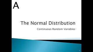 The Normal Distribution Application [upl. by Branca]