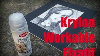 Workable Fixatif by Krylon [upl. by Inig]