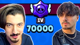 70000 KUPA OLUYORUM HYRA ile SAHURA DOĞRU Brawl Stars [upl. by Gasparo]