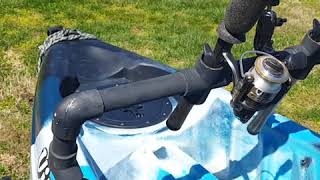 Vibe SkipJack 90 kayak review Mods [upl. by Vidovic488]