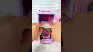 Satisfying with Unboxing amp Review Miniature School Locker Set Toys Kitchen Video  ASMR Videos [upl. by Asor]