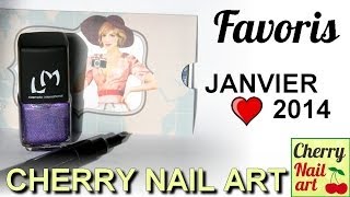 Mes favoris ongles janvier 2014 [upl. by Lambard214]