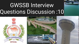 GWSSB Interview Questions10GPSC Civil EngineeringGPSC Civil Interviewgwssb interview gpsc [upl. by Oraneg]