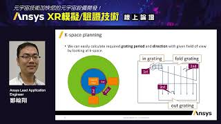 【線上研討會】使用 Zemax OpticStudio 設計 AR 之擴瞳系統─Ansys [upl. by Ycram]