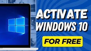 How To Activate Windows 10 For Free  Windows 10 free activation in 2024 [upl. by Nassi240]