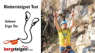 Klettersteigset Test Salewa Ergo Tex bergsteigencom [upl. by Lunn]