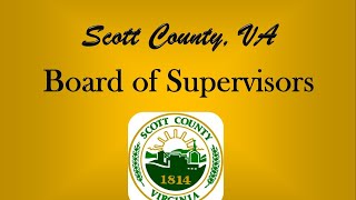 Scott County VA Board of Supervisors Meeting  October 2024 [upl. by Aicelf]