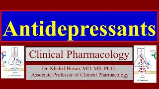 Antidepressants Clinical Pharmacology [upl. by Shamus]