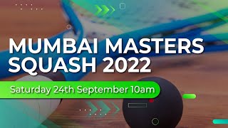 Mumbai Masters Squash 2022  Day 2 [upl. by Bounds]