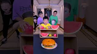 Fruit Matching Challenge Who Guessed It Right  Funnyfamily Partygames [upl. by Dulcea]