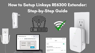 How to Set Up the Linksys RE6300 WiFi Range Extender StepbyStep Guide [upl. by Akenat]