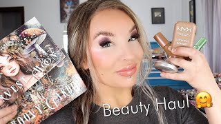 Haul  Ensley Reign Glow Recipe NYX Clinique REM Beauty Dermalogica Maybelline Winky Lux [upl. by Hteb]