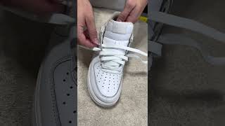 How to loose lace Air Force 1 ❗️ Best Way [upl. by Morrissey627]