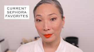 Full Face Of Current SEPHORA Favorites [upl. by Wycoff495]